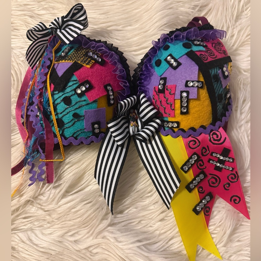 Handmade Nighmare Before Christmas Sally Inspired bra